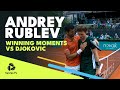 Andrey Rublev vs Novak Djokovic: Championship Point, Trophy Lift & Speeches | Belgrade 2022 Final