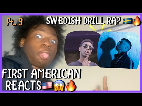 AMERICAN REACTS to SWEDISH RAP/MUSIC! Pt 9 (Ft. YASIN - YOUNG & HEARTLESS | ANT WAN - CHUBBY BUNNY
