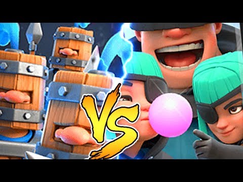 РЕКРУТЫ ПРОТИВ РАЗБОЙНИКОВ | ROYAL RECRUIT VS RASCALS CLASH ROYALE BATTLE