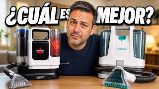BISSELL SpotClean ProHeat Advanced VS HAUSHOF StainZapper (Comparación 2026) | diferencias BISSELL y
