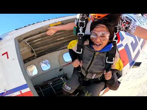 Sky Dive at the Desert Dropzone Dubai.