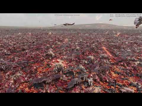 14.000 HEAVY SOLDIER & 2 GOD VS 2,500,000 BEASTMEN UEBS2