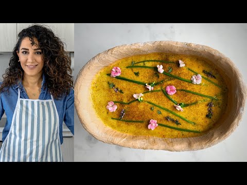 Pistachio-Saffron Kermani Soup by Armita Hosseini