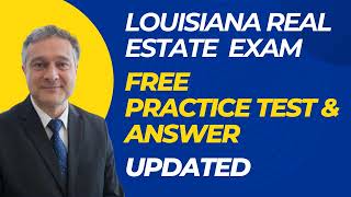 Louisiana Real Estate Exam Free Practice Questions