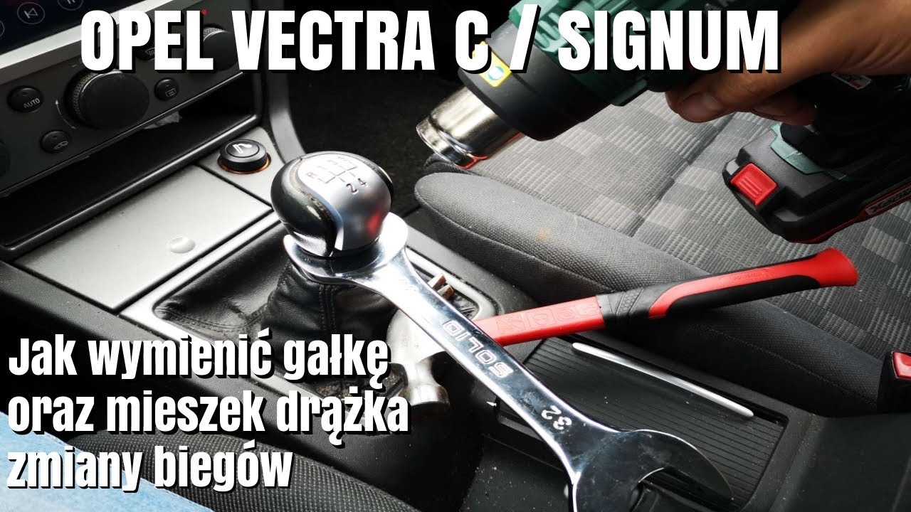 Watch Jak wymienić gałkę i mieszek Opel Vectra C / Signum now Jak wymienić gałkę i mieszek Opel Vectra C / Signum