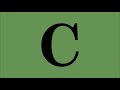 Letter C Song