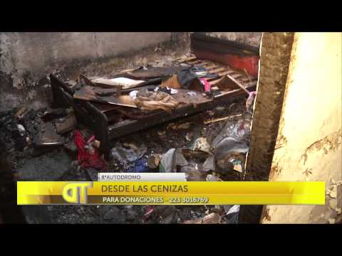 Las Noticias por el Diez | Se les prendió fuego la casa y perdieron todo