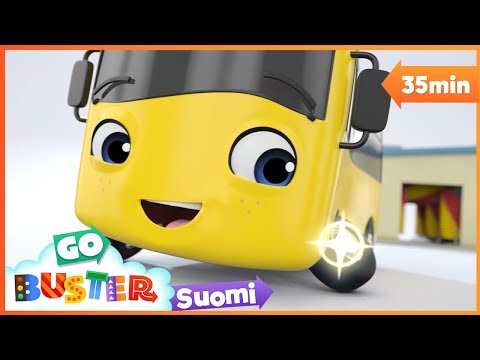 Buster ja autopesu| Go Buster suomeksi – Lasten piirretyt