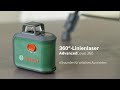 Bosch Laser combiné AdvancedLevel 360 Basic 24 m