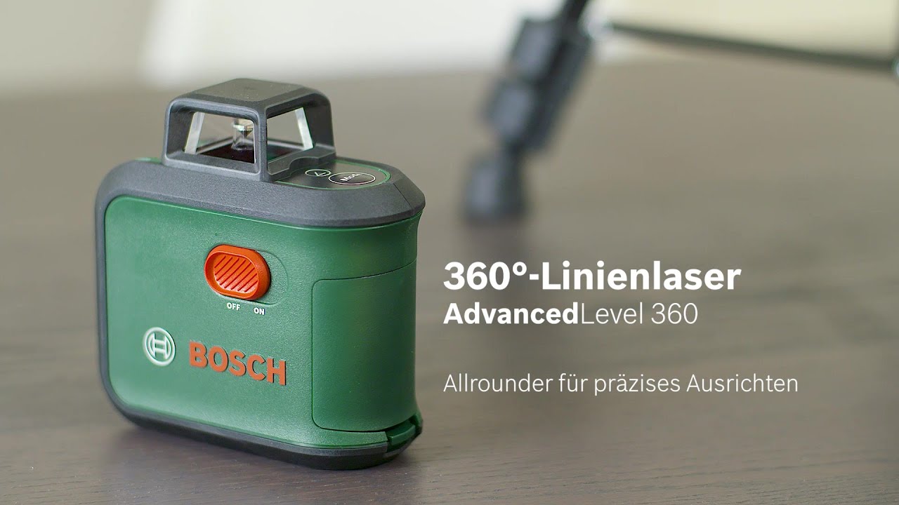 Bosch Laser combiné AdvancedLevel 360 Basic 24 m