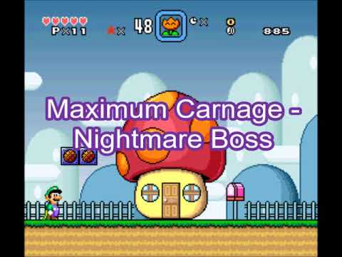 SMW Custom Music - Track -393 (Maximum Carnage - Nightmare Boss)