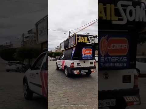 Fiat Strada Mini Trio JAILSOM Propagandas Centro Parelhas-RN