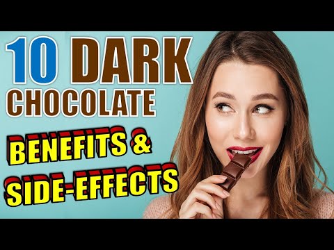 10 Amazing Benefits of  Dark Chocolate For Your Health & Side Effects You Need to Know