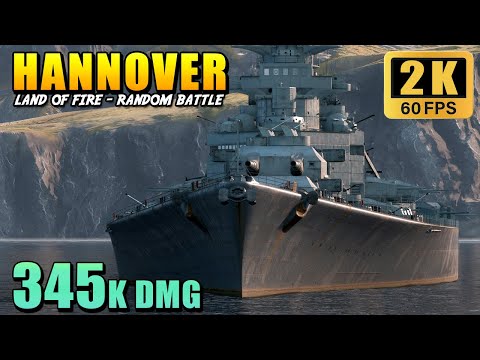 Super Battleship Hannover - Tanked all the enemy and dealt high damage