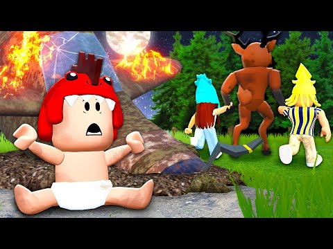 Abandoned at Birth: 99 Nights in the Forest! (Roblox Movie)