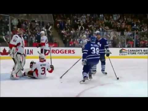 Mclaren Goal VS Senators - Feb 16th, 2013