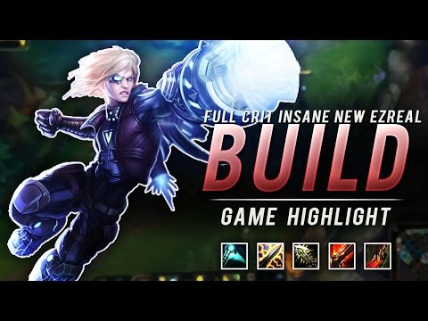 Gosu - FULL CRIT INSANE NEW EZREAL BUILD (GAME HIGHLIGHT)