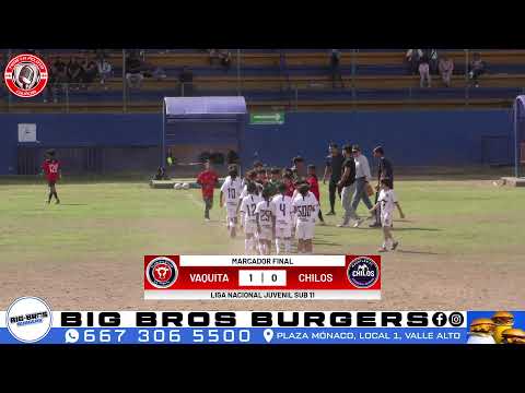 Liga Nacional Juvenil Sub 11 | VAQUITA vs CHILOS | Jornada 4 | Estadio Universitario