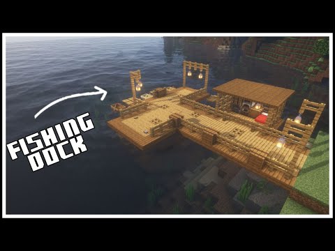 minecraft:how to build simple fishing dock