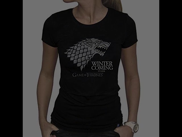 Vídeo relacionado con Game of Thrones House Stark Winter Is Coming Camiseta sin Mangas