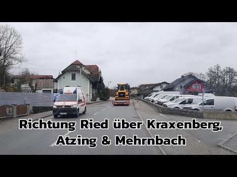Richtung Ried über Kraxenberg, Atzing & Mehrnbach