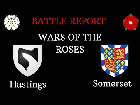 Wars of the Roses Battle Report - 01 (Hail Caesar Battle Report)