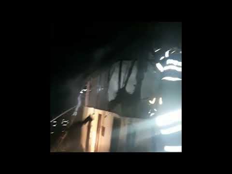 Incendiu izbucnit la o casă din comuna Pietroșani