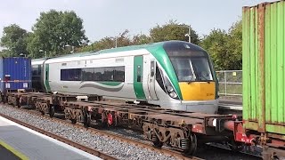 preview picture of video 'IE 22000 Class ICR Train number 22345 - Kildare Station, Ireland'