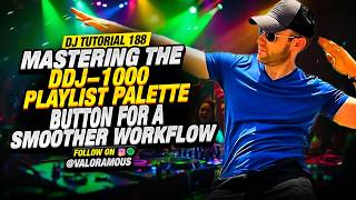 DJ Tutorial 188 | Mastering the DDJ-1000 Playlist Palette Button for a Smoother Workflow