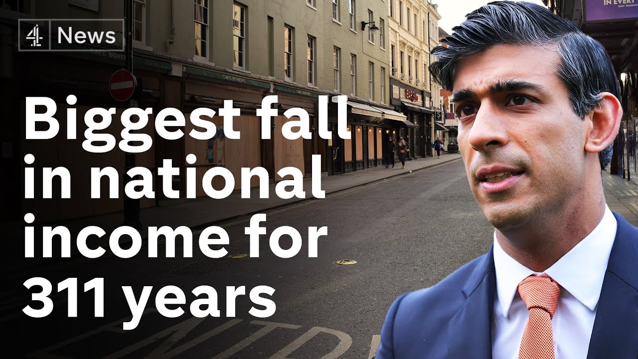 UK economy shrinks by record 9.9% in 2020 pandemic