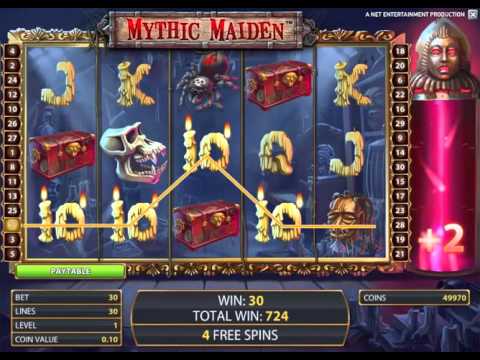 Mythic Maiden Slot Gameplay