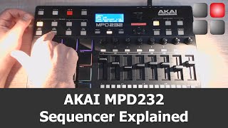 Video thumbnail for AKAI MPD 232 Sequencer Explained by XpressPads Finger Drumming