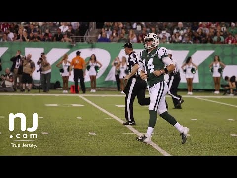 Sam Darnold gets a big ovation from Jets fans