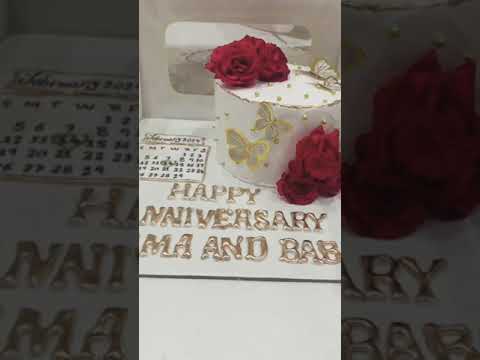 Wedding anniversary cake ♥️