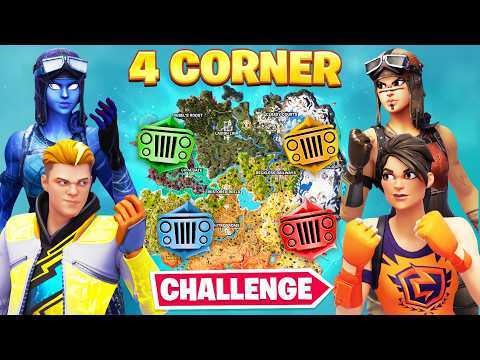 The HARDCORE 4 CORNER Challenge!