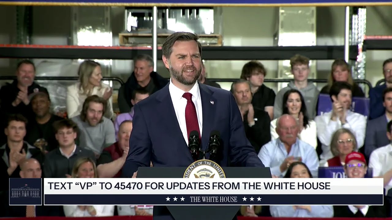 Vice President JD Vance Delivers Remarks in Auburn Hills, MI