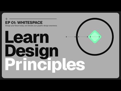 Graphic Design Principles Master-Class! (Ep 1 White Space)