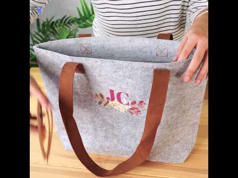 Bolso de fieltro personalizado Bolso de fieltro personalizado