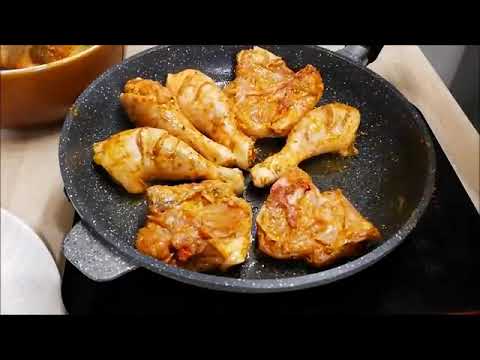 Voici ma version parfaite du poulet au riz jaune ✔ #poulet #riz #recette