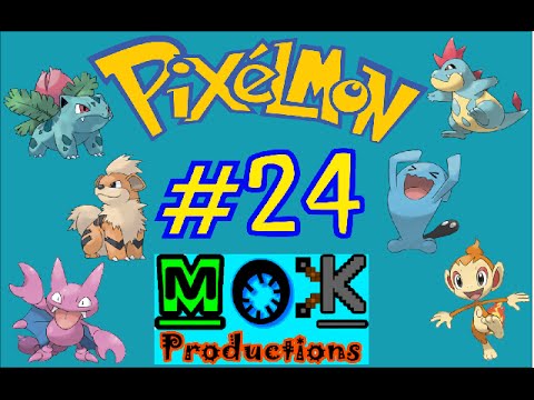 Minecraft Pixelmon (Pokemon Mod) Episode 24: Pokemon #5 & #6 Join The Team!