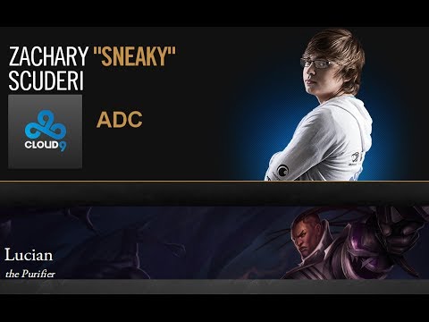 C9 Sneaky - Lucian vs Varus - ADC - Challenger