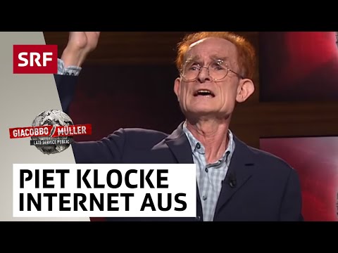 Piet Klocke: Internet aus | Giacobbo / Müller | Comedy | SRF