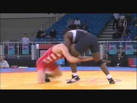 OLYMPIC TEST EVENT: Jordan (USA) dec. Vereb (HUN), 84 kg FS