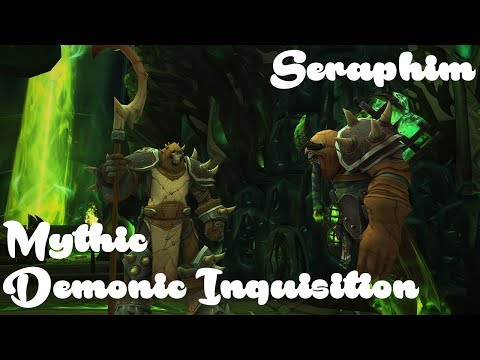 Mythic Demonic Inquisition (6:35) Guardian Druid PoV - Seraphim US Skullcrusher