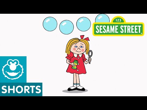 Sesame Street: Count The 4 Bubbles