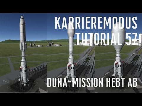 KSP 1.12 Karriere Tutorial 57 - Duna-Mission hebt ab
