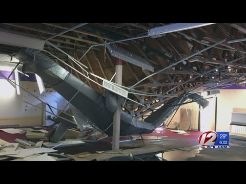 Roof at a Bristol Shopping Center Collapses During Storm