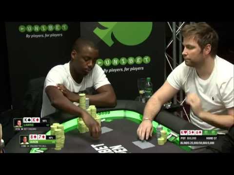 Final table Unibet Open London 2014 - Highlight hands