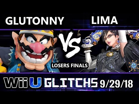 Glitch 5 Smash 4 - orKsGP | Glutonny (Wario) Vs. Lima (Bayonetta) Wii U Losers Finals