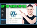 How To Edit Wp Config Php File In WordPress 2025 Full Guide
